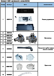 Каталог запасных частей NOVA